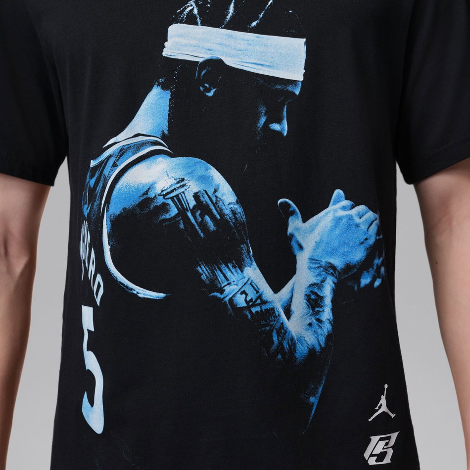 Jordan Sport Ss Gfx Tee Pb Erkek Siyah Tişört