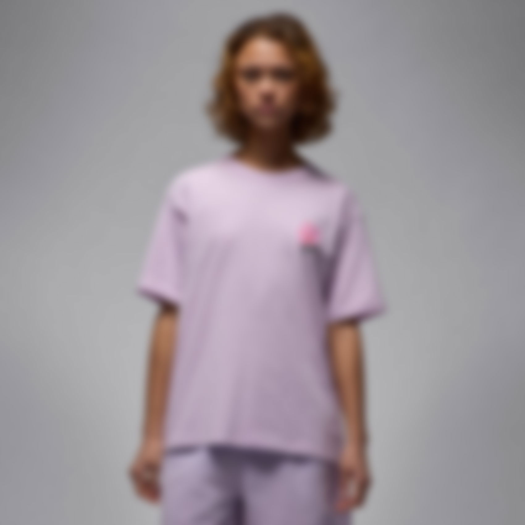 JORDAN - Jordan SS GF GFX Tee Rose Kadın Mor Tişört