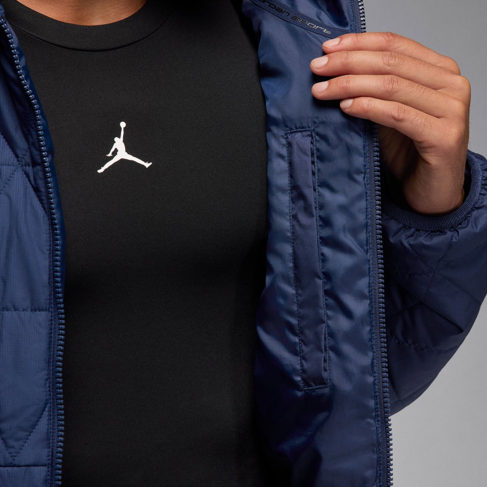 Jordan Therma-FIT Sport Jacket Erkek Mavi Mont