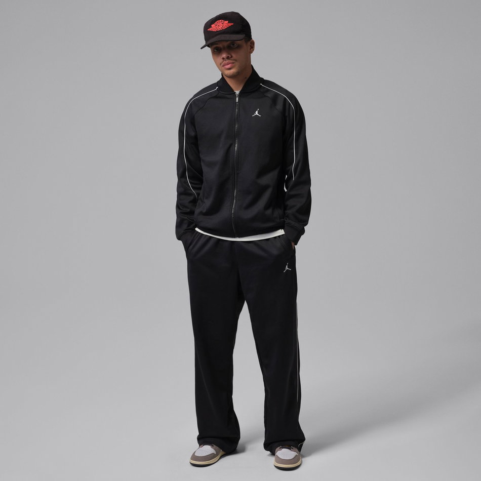 Jordan Tricot Track Suit Pant Erkek Siyah Eşofman Altı