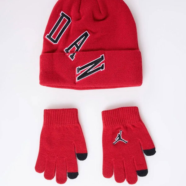 Детская шапка Jordan Varsity Beanie Set Eldiven Bere