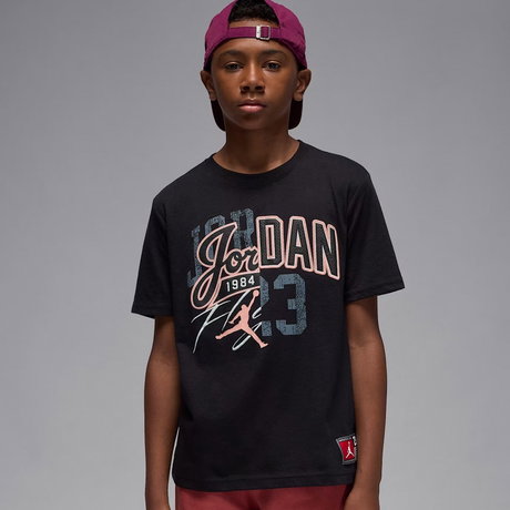 NIKE - Jordan Varsity Split Çocuk Siyah Tişört