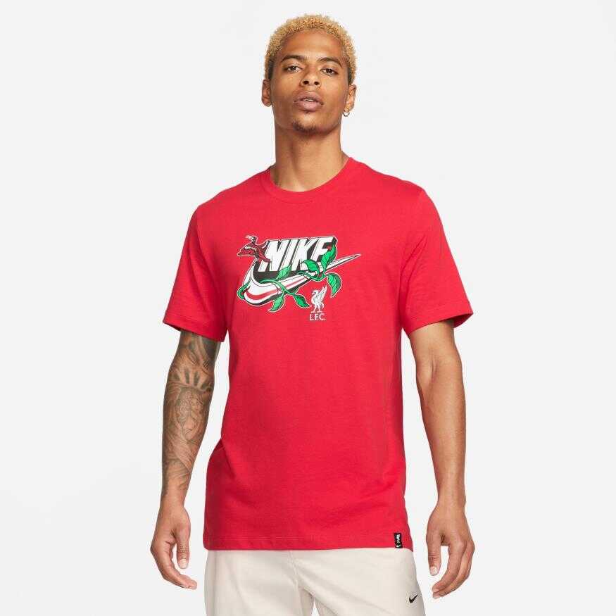 Nike Liverpool FC Futura Tee Erkek Ti ort FD1084 687