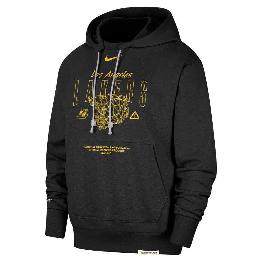 Los Angeles Lakers Dri Fit Standard Hoodie Erkek Sweatshirt