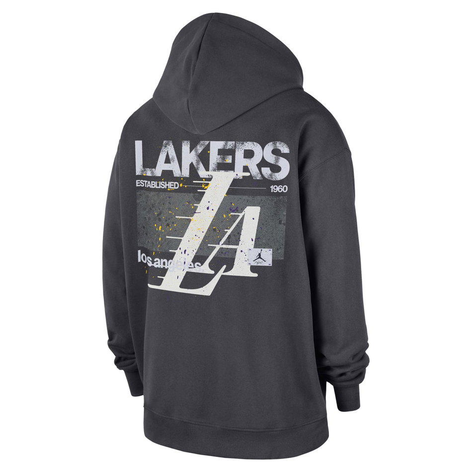 Los Angeles Lakers Jordan Flight Fleece Po St Erkek Sweatshirt