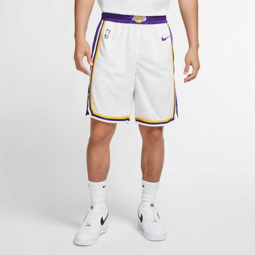 Los Angeles Lakers Mnk Dri-FIT Swingman Short Asc 18 Erkek Şort