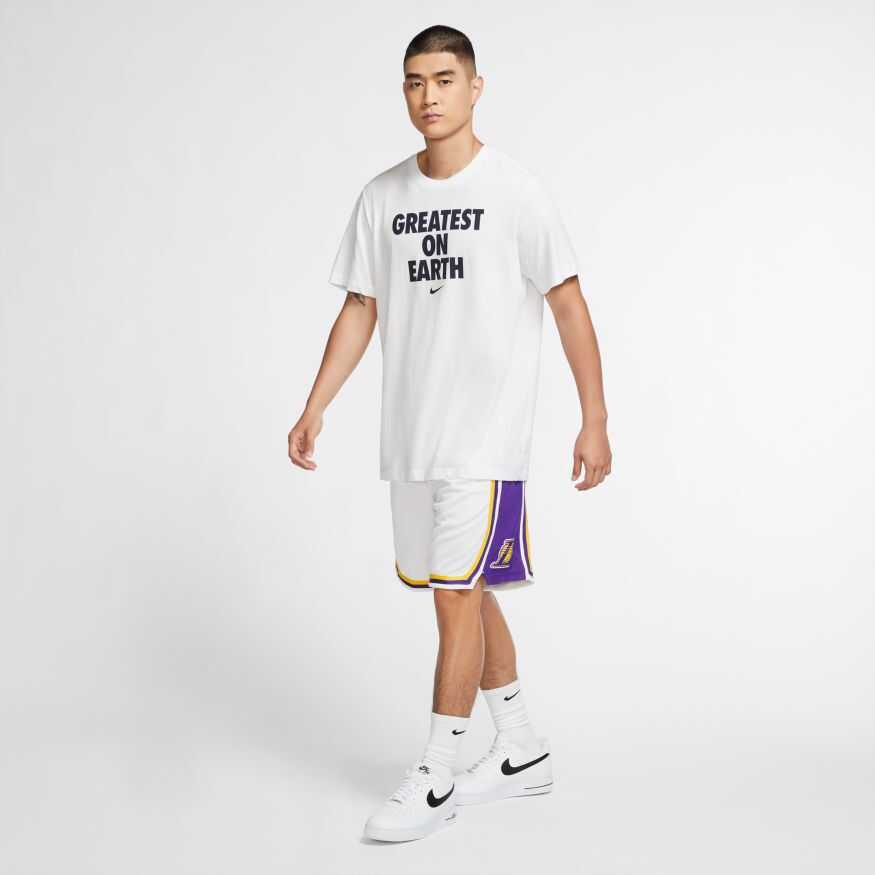 Los Angeles Lakers Mnk Dri-FIT Swingman Short Asc 18 Erkek Şort