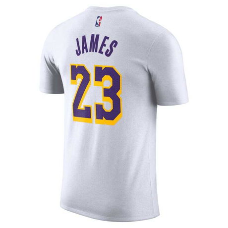 NIKE - Los Angeles Lakers Short-Sleeve Tee Erkek Tişört (1)