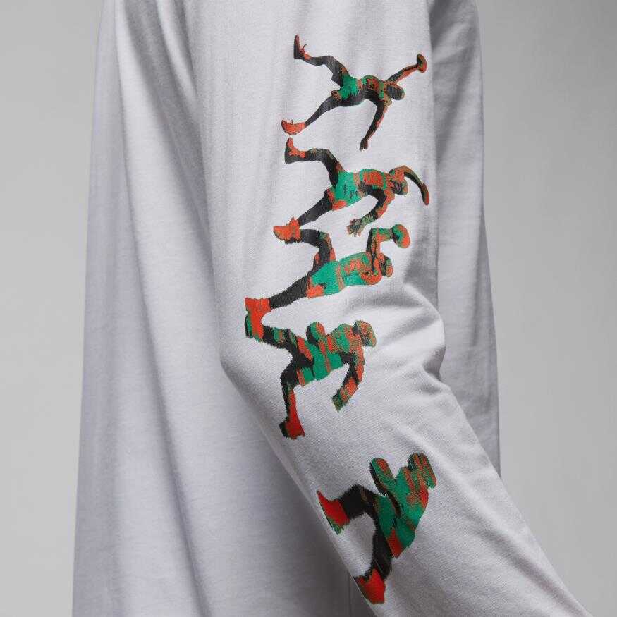 MJ Brand Long-Sleeve Crew Erkek Sweatshirt