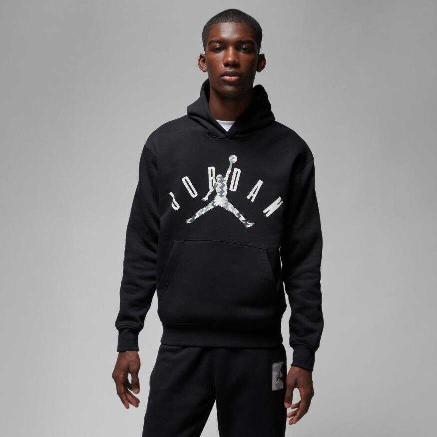 MJ Flight Mvp Hbr Fleece Pullover Erkek Sweatshirt