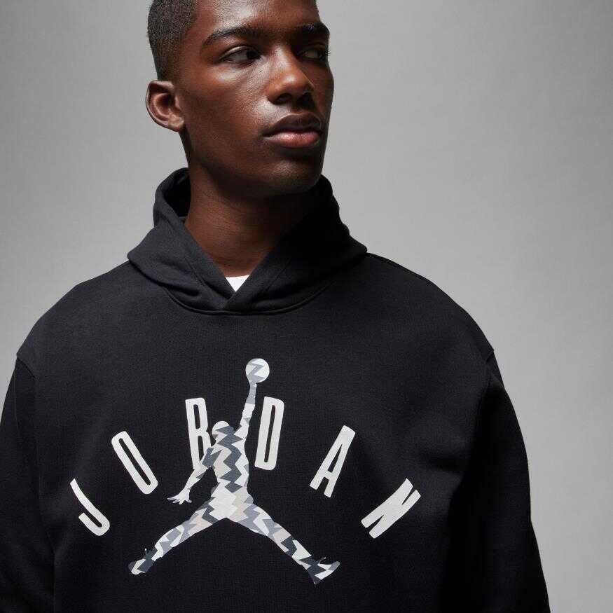MJ Flight Mvp Hbr Fleece Pullover Erkek Sweatshirt