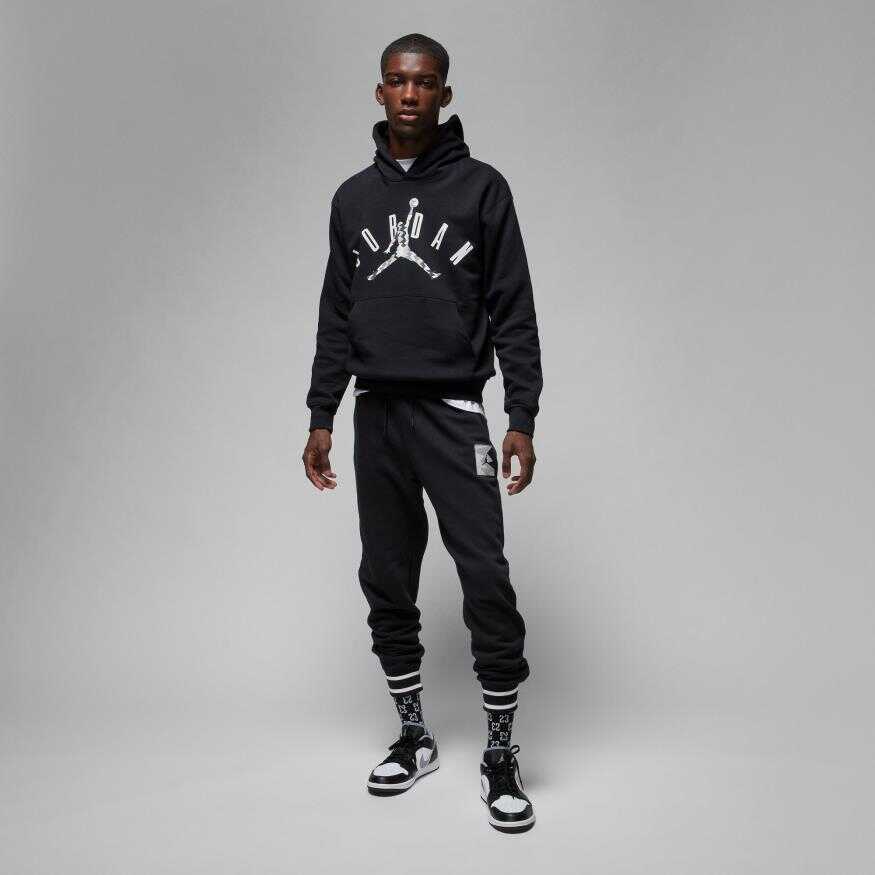 MJ Flight Mvp Hbr Fleece Pullover Erkek Sweatshirt