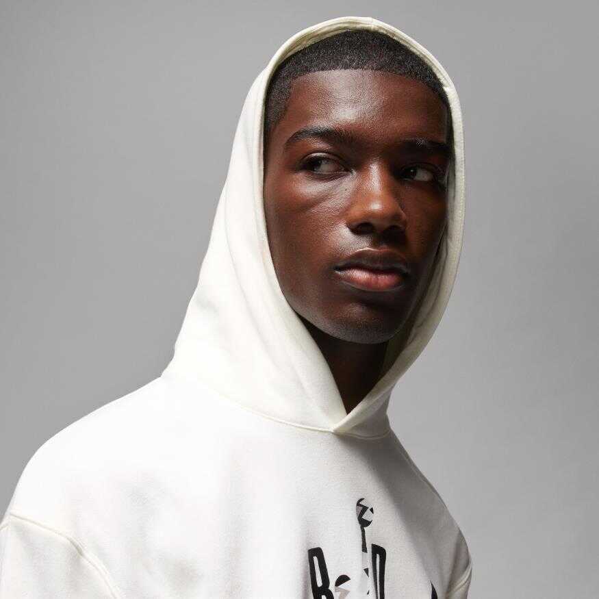 MJ Flight Mvp Hbr Fleece Pullover Erkek Sweatshirt