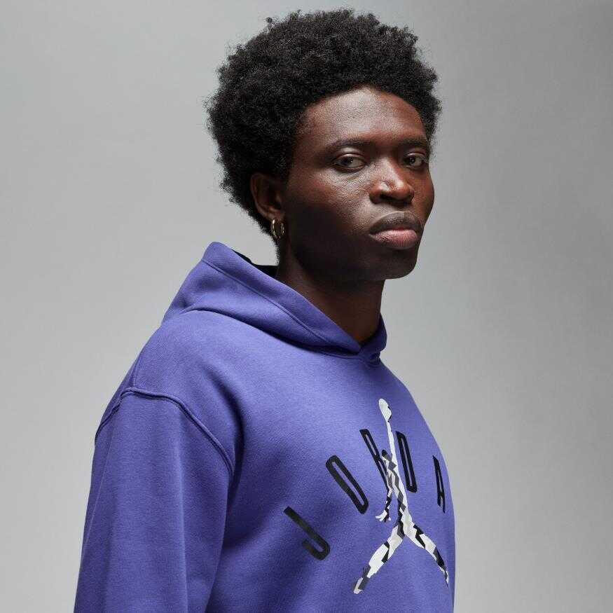 MJ Flight Mvp Hbr Fleece Pullover Erkek Sweatshirt