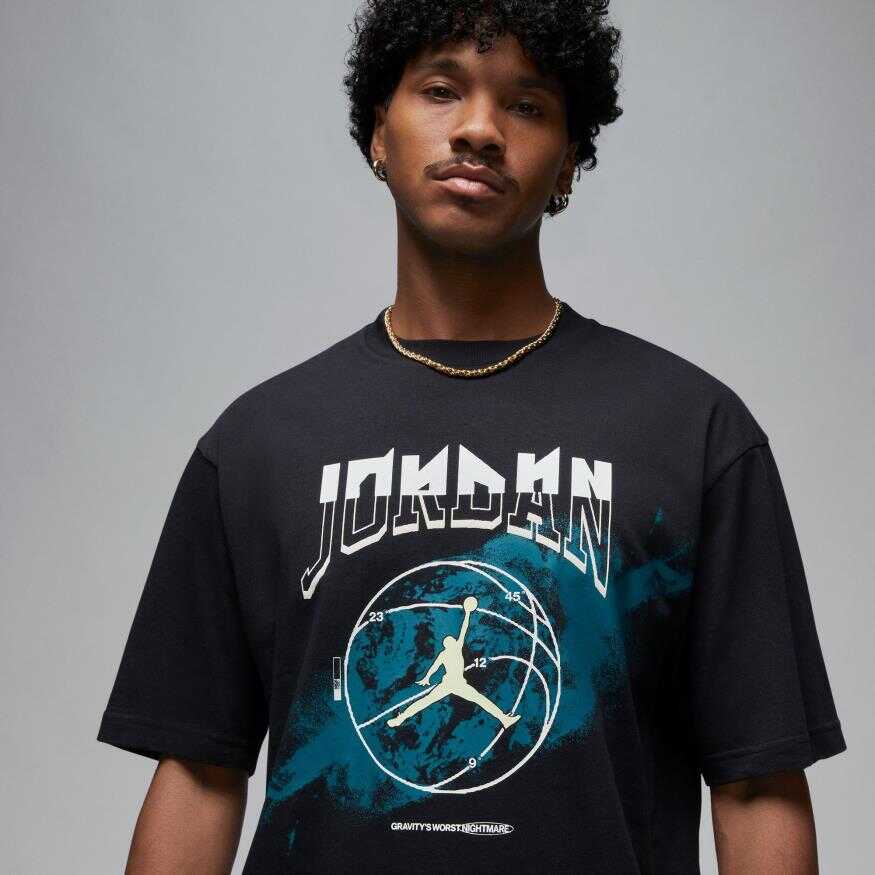 MJ Graphic Short-Sleeve Crew Erkek Tişört