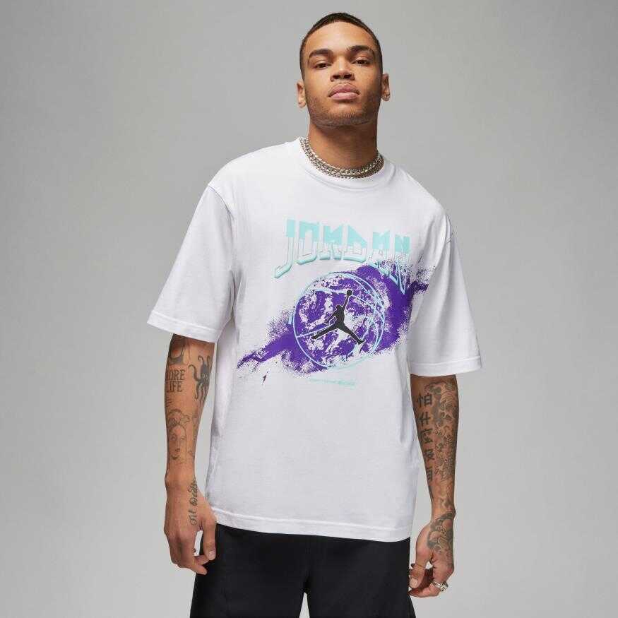 MJ Graphic Short-Sleeve Crew Erkek Tişört