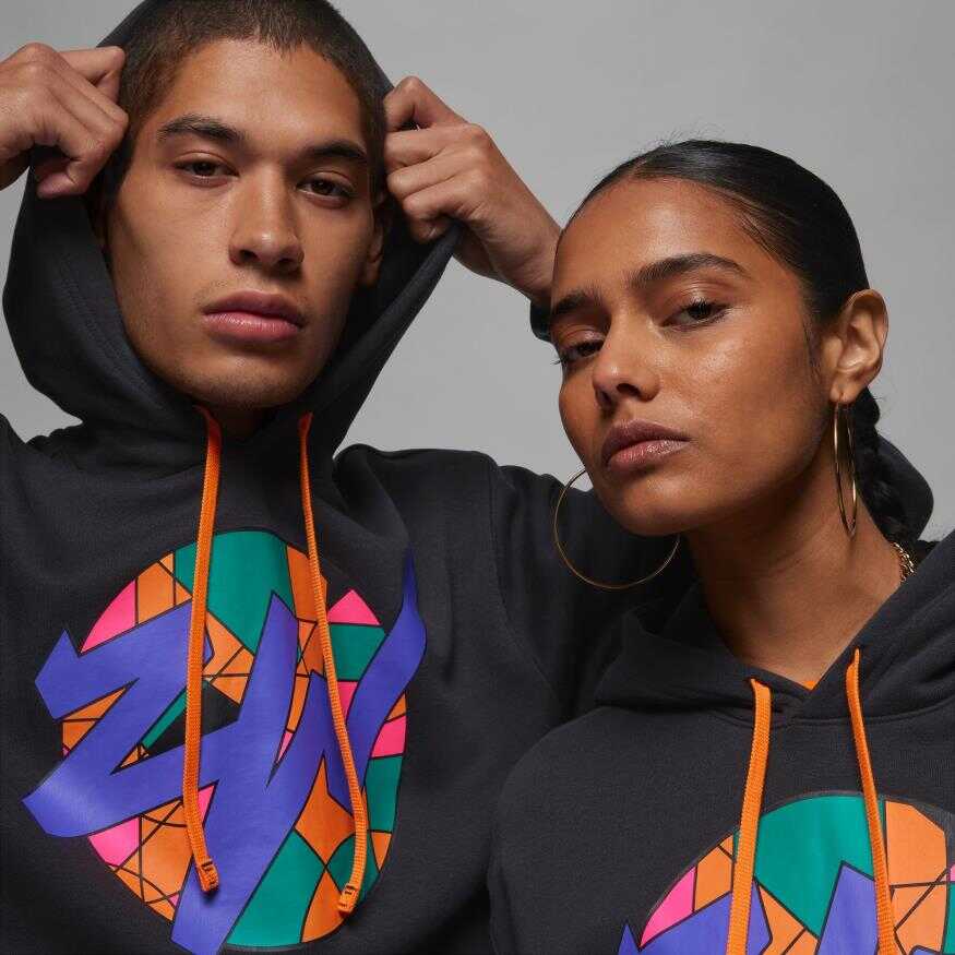 MJ Zion Fleece Pullover Erkek Sweatshirt