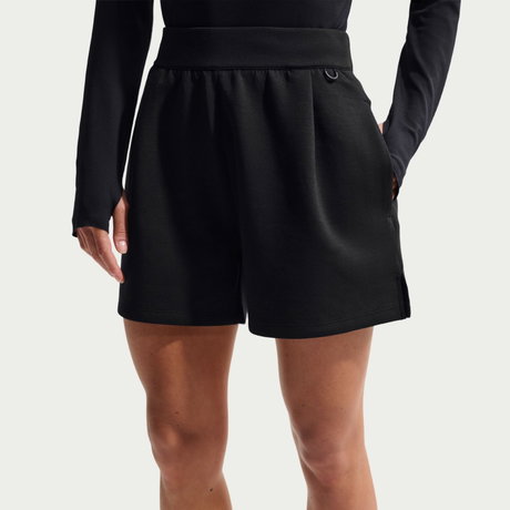 NIKE - 24.7 Dri-FIT Short Soft Knit Kadın Siyah Şort (1)
