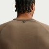 NIKE - 24.7 ImpossiblySoft Crew Erkek Kahverengi Sweatshirt (1)