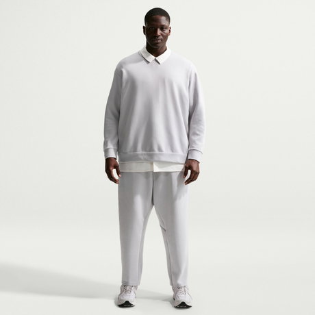 NIKE - 24.7 ImpossiblySoft Dri-FIT Crew Erkek Gri Sweatshirt (1)