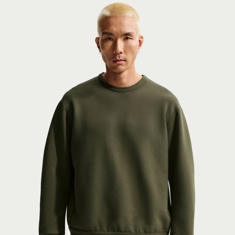 NIKE - 24.7 ImpossiblySoft Dri-FIT Crew Erkek Yeşil Sweatshirt
