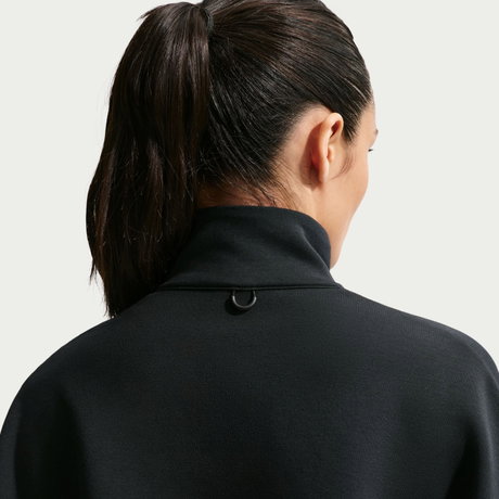 NIKE - 24.7 ImpossiblySoft Dri-FIT HZ Kadın Siyah Sweatshirt (1)