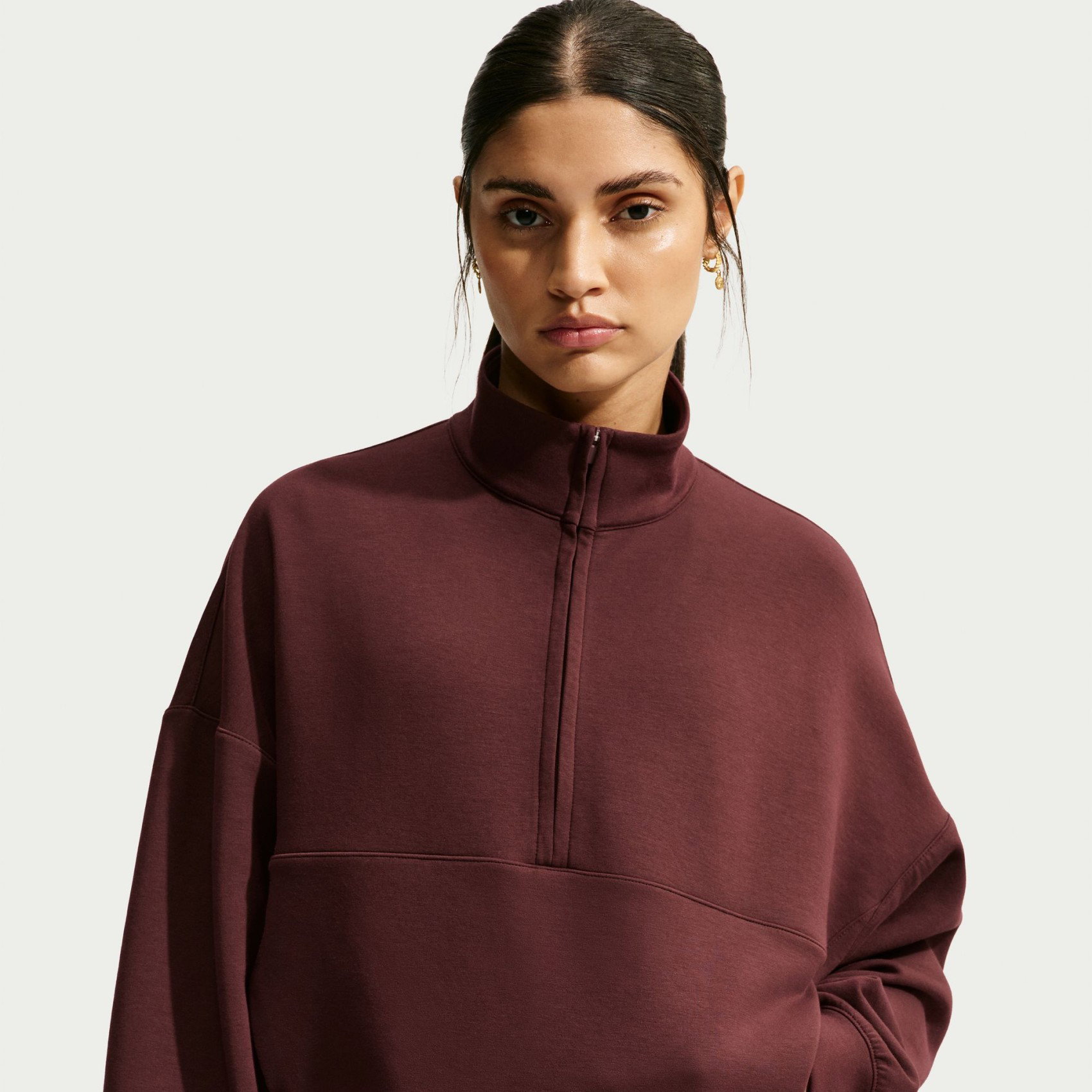 Женский свитшот Nike 24.7 ImpossiblySoft Dri-FIT Hz Top Knit