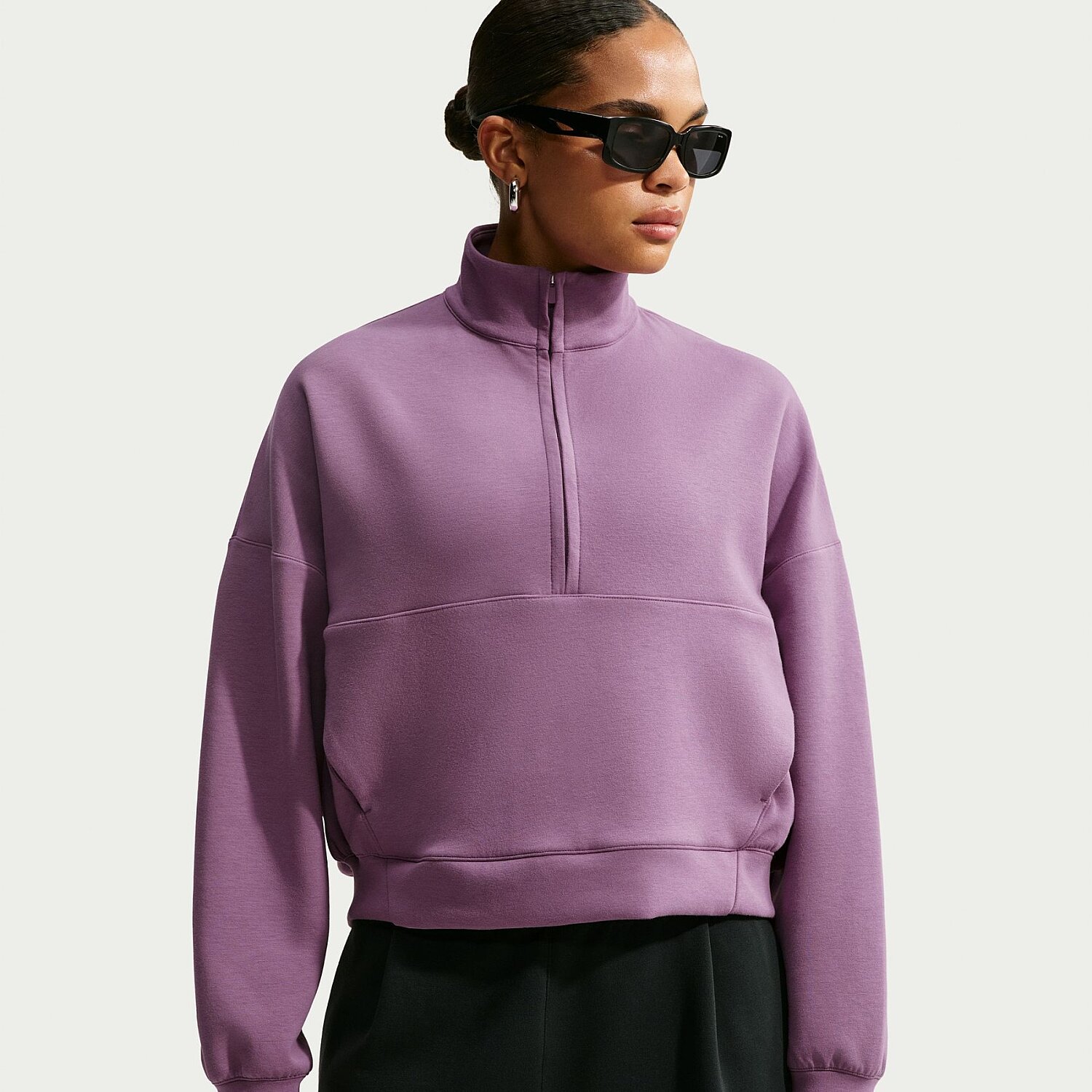 Женский свитшот Nike 24.7 ImpossiblySoft Dri-FIT Hz Top Knit