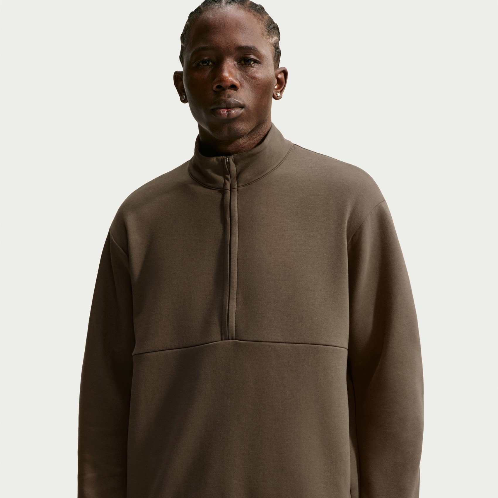 Мужской свитшот Nike 24.7 ImpossiblySoft Dri-FIT Is Hz Kahverengi