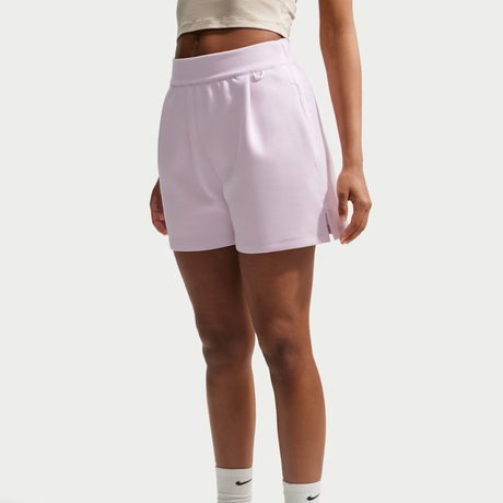 NIKE - 24.7 ImpossiblySoft Dri-FIT Soft Knit Short Kadın Lila Şort (1)