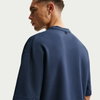NIKE - 24.7 ImpossiblySoft Dri-FIT Ss Top Erkek Mavi Tişört (1)