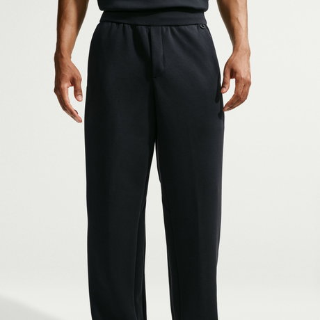 NIKE - 24.7 ImpossiblySoft Dri-FIT Straight-Leg Erkek Siyah Eşofman Altı (1)