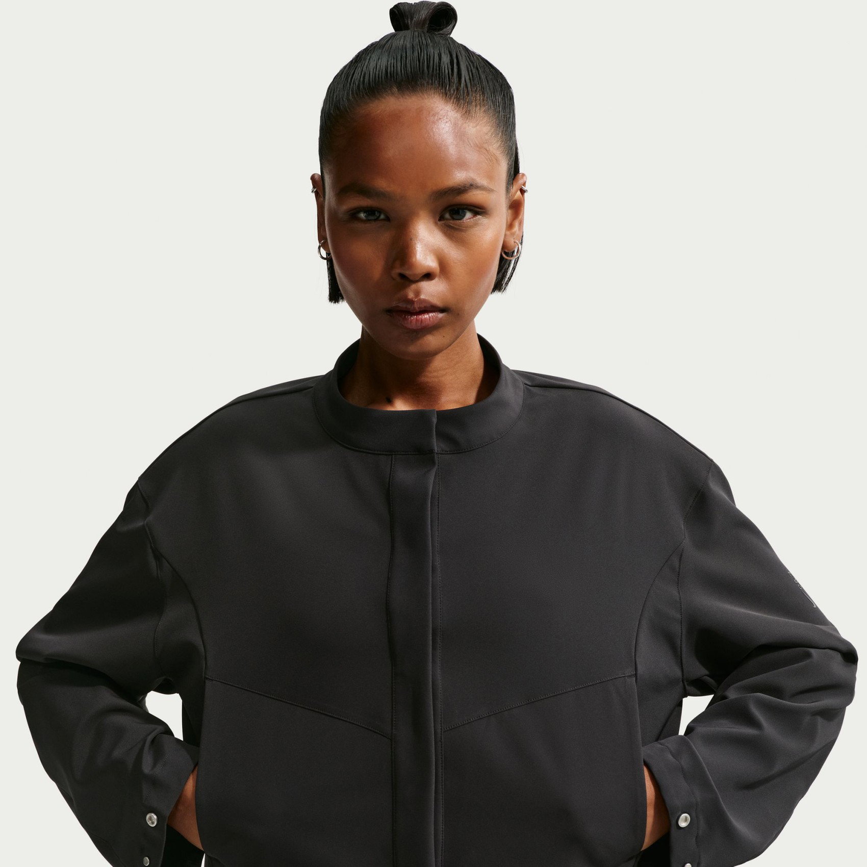 【ブラック】【セットアップ対応】 Storm Fleece Strech / ストームフリー LOOSE STORM 裏フリース フルジップ ジャケット ARMOUR FLEECE MAX FZ