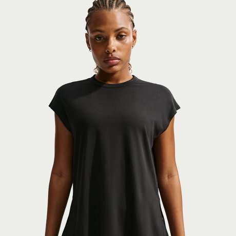 NIKE - 24.7 ImpossiblySoft Mesh Tank Knit Kadın Siyah Atlet