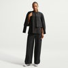 NIKE - 24.7 ImpossiblySoft Mesh Tank Knit Kadın Siyah Atlet (1)
