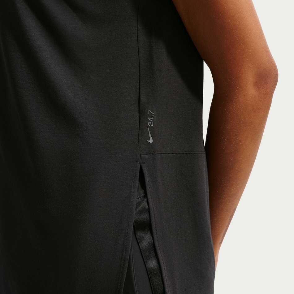 24.7 ImpossiblySoft Mesh Tank Knit Kadın Siyah Atlet