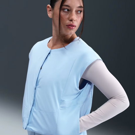 NIKE - 24.7 PerfectStretch Therma-FIT Woven Kadın Mavi Yelek
