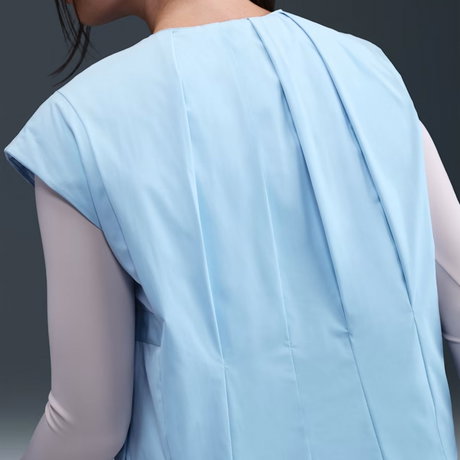 NIKE - 24.7 PerfectStretch Therma-FIT Woven Kadın Mavi Yelek (1)