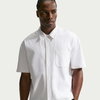 NIKE - 24.7 PerfectStretch UV Button-Up Ss Shirt Erkek Beyaz Gömlek (1)