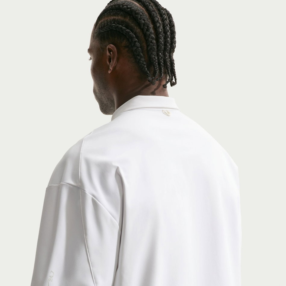 24.7 PerfectStretch UV Button-Up Ss Shirt Erkek Beyaz Gömlek