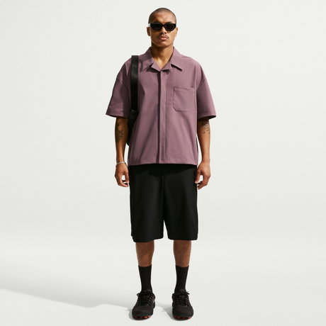 NIKE - 24.7 PerfectStretch UV Button-Up Ss Shirt Erkek Gömlek (1)