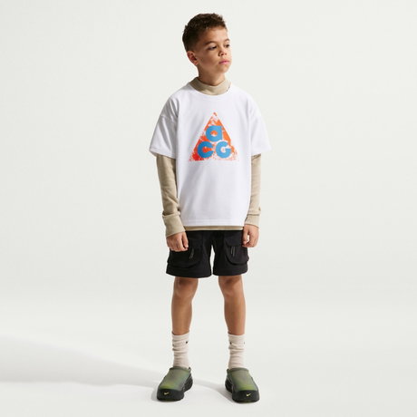 NIKE - ACG Dri-FIT Tee Max90 Spooky Çocuk Beyaz Tişört