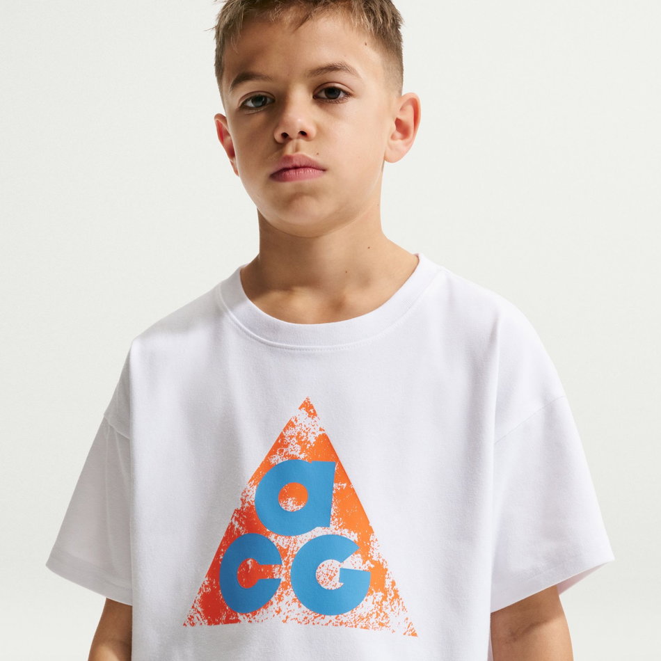 ACG Dri-FIT Tee Max90 Spooky Çocuk Beyaz Tişört