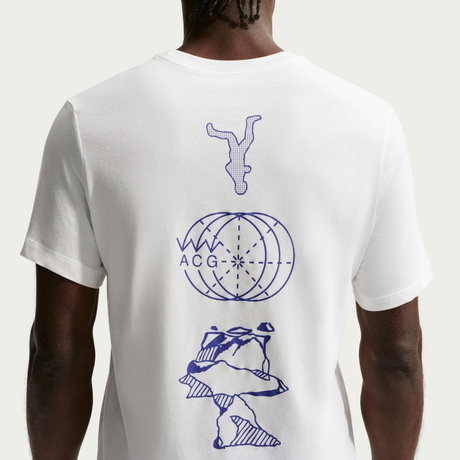 NIKE - ACG Dri-FIT Tee Trail Energy Erkek Beyaz Tişört