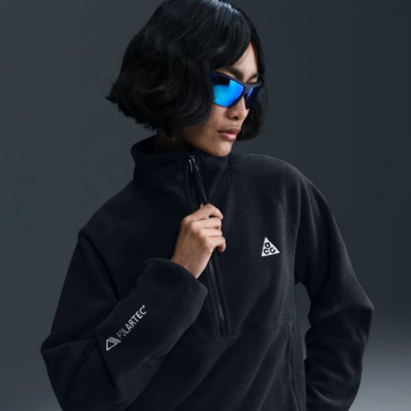 NIKE - ACG Hz Wolf Tree Top Kadın Siyah Sweatshirt