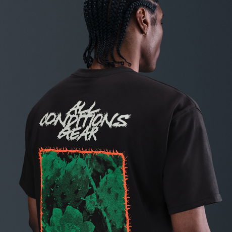 NIKE - ACG Tee OC Cactus Erkek Siyah Tişört (1)