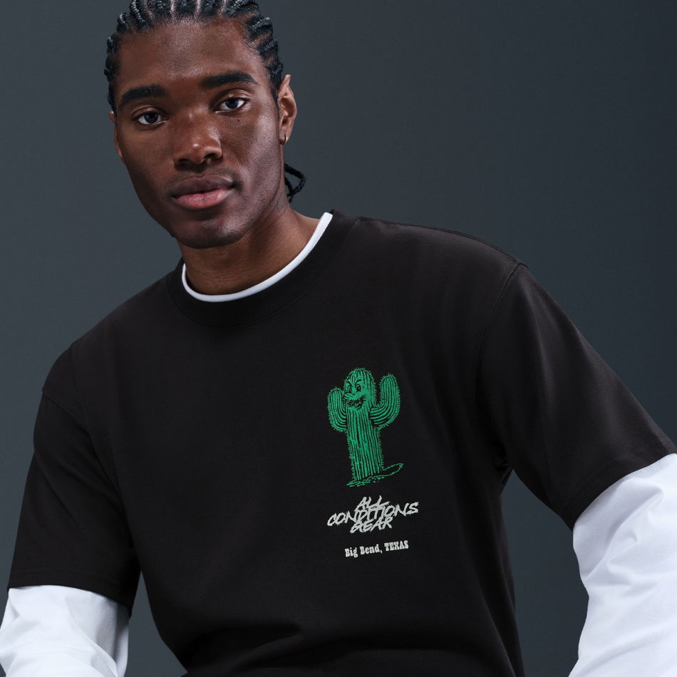ACG Tee OC Cactus Erkek Siyah Tişört