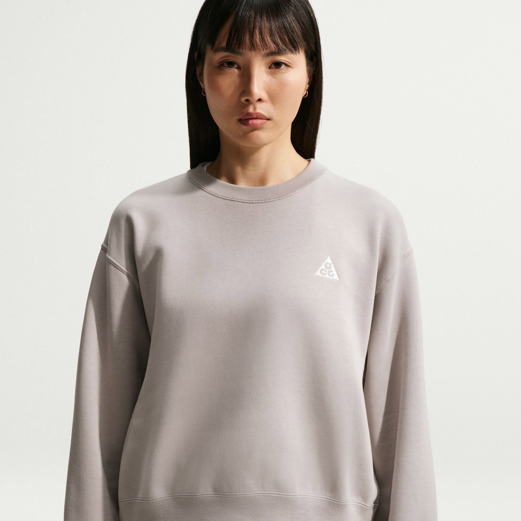 Nike ACG Therma-FIT Tuff Fleece Crew Kadın Sweatshirt IH0715-009