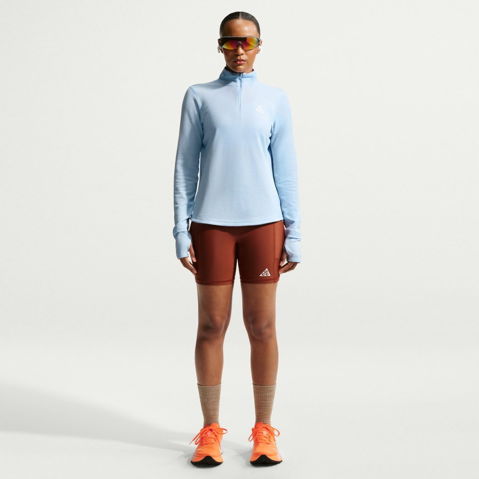 ACG Trail Dri-FIT Hz Midlayer Kadın Mavi Sweatshirt