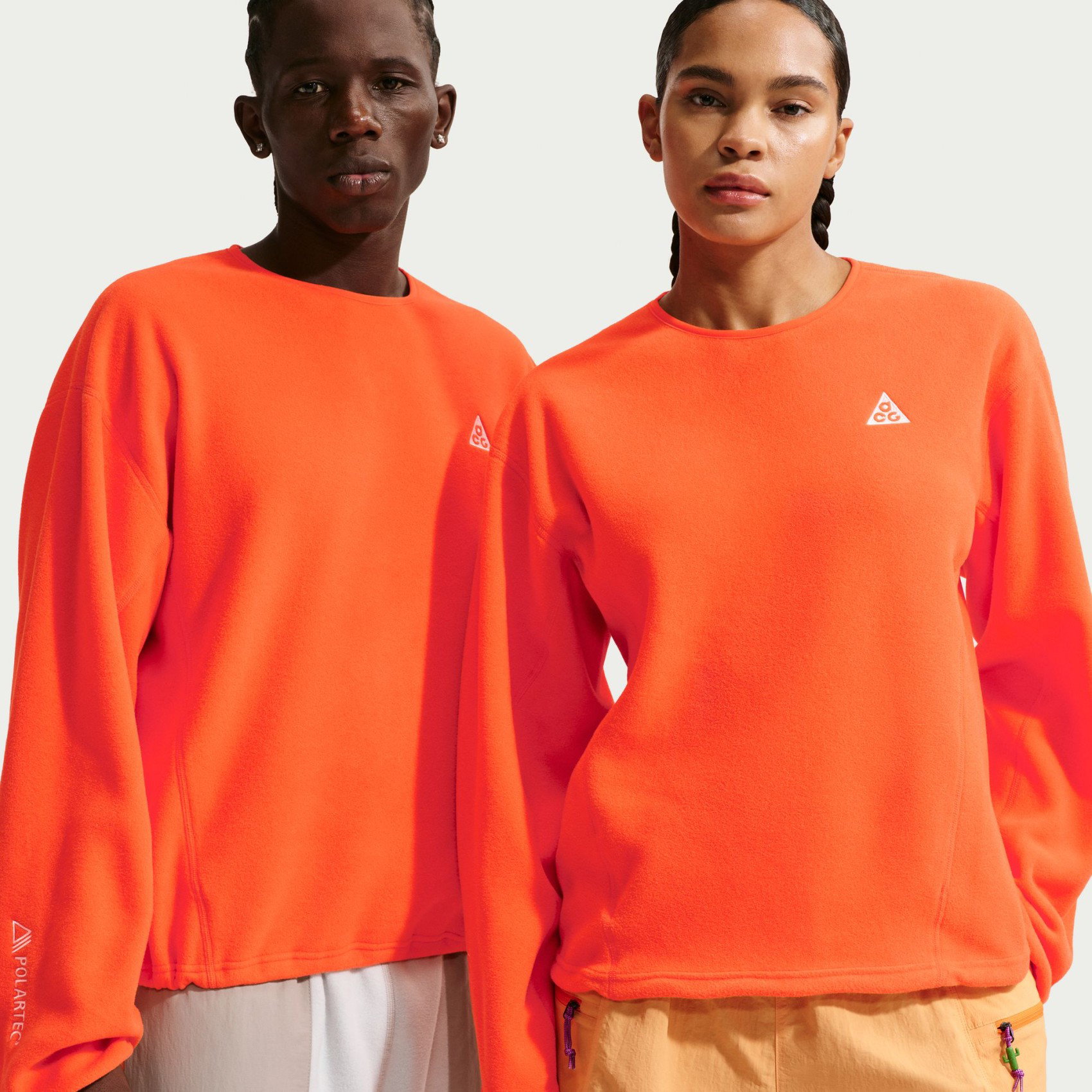 Nike ACG 'Wolf Tree' Crew Erkek Turuncu Sweatshirt HV1117-819